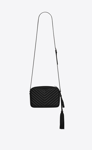 Lou camera bag in quilted leather